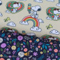 Preview: Bio-Jersey Snoopy Regenbogen (Lizenz)